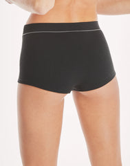 Hanes Originals Women's Seamless Rib Boyfit Underwear, Neutrals, 6-Pack