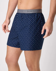 Hanes Ultimate Men's Woven Boxer Underwear, Assorted Plaids & Prints, 5-Pack