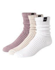 Hanes Originals Men’s Crew Socks Pack, 3 Pairs, SuperSoft Slouch