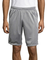 Hanes Sport Men's Mesh Athletic Shorts with Pockets, 9"