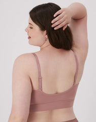 Hanes Originals Women's SuperSoft Longline Triangle Bralette