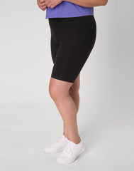 Hanes Just My Size Women's Stretch Jersey Bike Shorts, 9" (Plus Size)