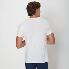 Hanes Ultimate Men’s V-Neck Undershirt Pack, ComfortSoft, White 6-Pack