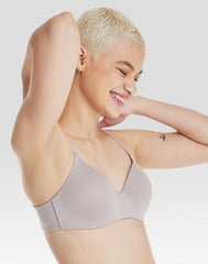 Hanes Women's Concealing Petals Wireless Bra with Convertible Straps