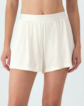 Hanes Originals Women’s SuperSoft Comfywear Rib Sleep Shorts