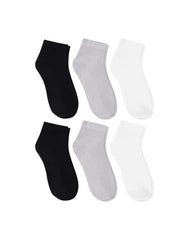 Hanes Originals Women’s SuperSoft Ankle Socks, 6-Pairs