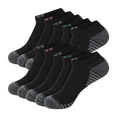 Hanes Moves Women’s No Show Socks, X-Temp, Shoe Size 5-9, 10-Pairs