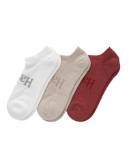 Hanes Originals Men’s SuperSoft No Show Socks, 3-Pairs