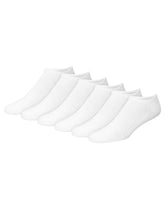 Hanes Men's Performance No Show Socks With Cushioned Heel & Toe, 6-Pack