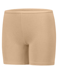 Hanes Girls' Play Shorts, 4-Pack, Cotton Stretch, Assorted Solids Multipacks