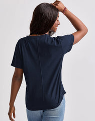 Hanes Originals Women's Tri-Blend T-Shirt, Relaxed Fit
