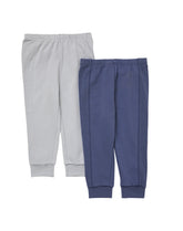 Hanes Pure Comfort Baby French Terry Joggers, Organic Cotton, Boys & Girls, 2-Pack