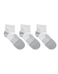 Hanes Absolute Active Men’s Cushioned Ankle Socks Pack, 3-Pack, Moisture Wicking