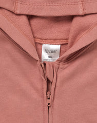 Hanes Pure Comfort Baby Lightweight French Terry Full-Zip Hoodie, Organic Cotton, Boys & Girls