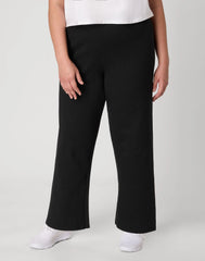 Hanes Just My Size EcoSmart Women's Fleece Sweatpants, Open Leg, 30.5" (Plus Size)
