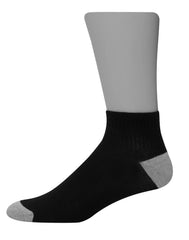 Hanes Men’s Cushioned Ankle Socks Pack, 20 Pairs, Moisture Wicking