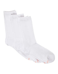 Hanes ComfortSoft® Women's Crew Socks,Fits shoe sizes up to 8-12, 3-Pack