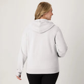 Hanes EcoSmart Women's Full-Zip Fleece Hoodie