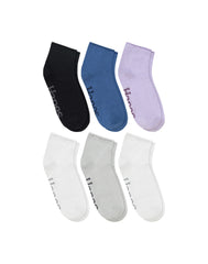Hanes Originals Women’s SuperSoft Ankle Socks, 6-Pairs