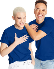 Hanes Beefy-T Unisex Heavyweight Cotton T-Shirt (Big & Tall Sizes Available)