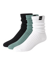 Hanes Originals Men’s Crew Socks Pack, 3 Pairs, SuperSoft Slouch