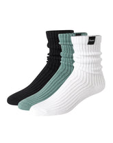 Hanes Originals Men’s Crew Socks Pack, 3 Pairs, SuperSoft Slouch