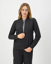 Hanes Comfort Fit Scrubs Women's Scrub Bomber Jacket