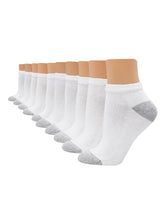 Hanes Women's Athletic Low Cut Socks, Full Sole Cushion, 10-Pairs