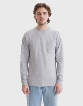 Hanes Authentic Men's Long Sleeve Pocket T-Shirt