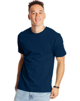 Hanes Beefy-T Unisex Heavyweight Cotton T-Shirt (Big & Tall Sizes Available)