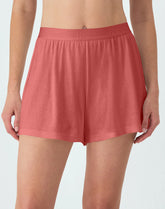 Hanes Originals Women’s SuperSoft Comfywear Rib Sleep Shorts