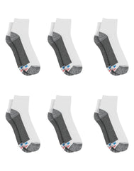 Hanes Ultimate Men's Ultra Cushion Ankle Socks, 6-Pairs