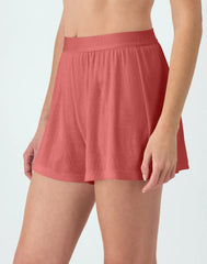 Hanes Originals Women’s SuperSoft Comfywear Rib Sleep Shorts