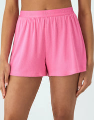 Hanes Originals Women’s SuperSoft Comfywear Rib Sleep Shorts