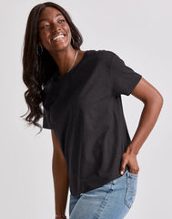 Hanes Originals Women's Tri-Blend T-Shirt, Relaxed Fit