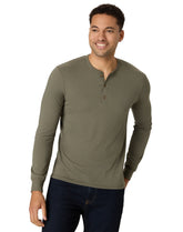 Hanes Originals Men's Long Sleeve Henley T-Shirt