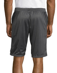 Hanes Sport Men's Mesh Athletic Shorts with Pockets, 9"