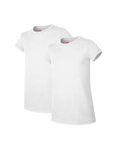 Hanes Essentials Girls' Cotton T-Shirt, 2-Pack