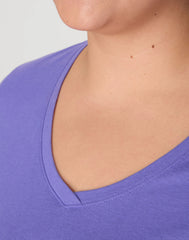Hanes Just My Size Cotton Jersey Short Sleeve V-Neck T-Shirt (Plus Size)