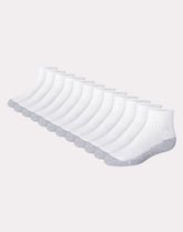 Hanes Double Tough Boys' Cushion Ankle Socks, 12-Pairs