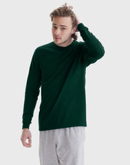 Hanes Beefy Men's Long Sleeve T-Shirt, Cotton