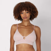 Hanes Originals Women's SuperSoft Longline Triangle Bralette