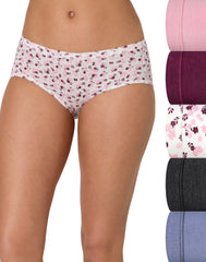 Hanes Ultimate ComfortSoft Women&rsquo;s Hipster Underwear, 5-Pack