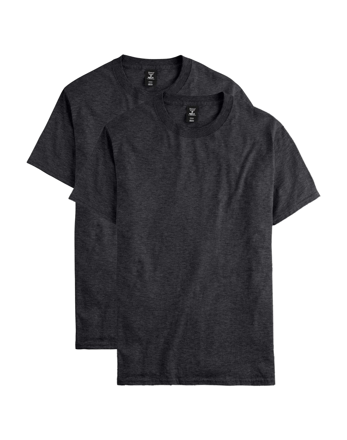 Hanes Beefy-T Men's Heavyweight Cotton T-Shirt, Value 2-Pack (Big &amp; Tall Sizes)