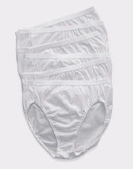 Hanes Ultimate Women's Breathable Hi-Cut Underwear, 6-Pack