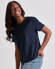 Hanes Originals Women's Tri-Blend T-Shirt, Relaxed Fit