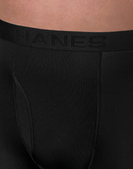 Hanes Men's Underwear Boxer Briefs, 3-Pack, Big Man Ultimate Sport (Big &amp; Tall)