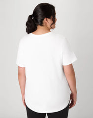 Hanes Just My Size Cotton Jersey Short Sleeve V-Neck T-Shirt (Plus Size)