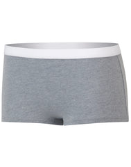 Hanes Originals Girls' Underwear Boyshorts Pack, Black &amp; Assorted, 6-Pack <br>