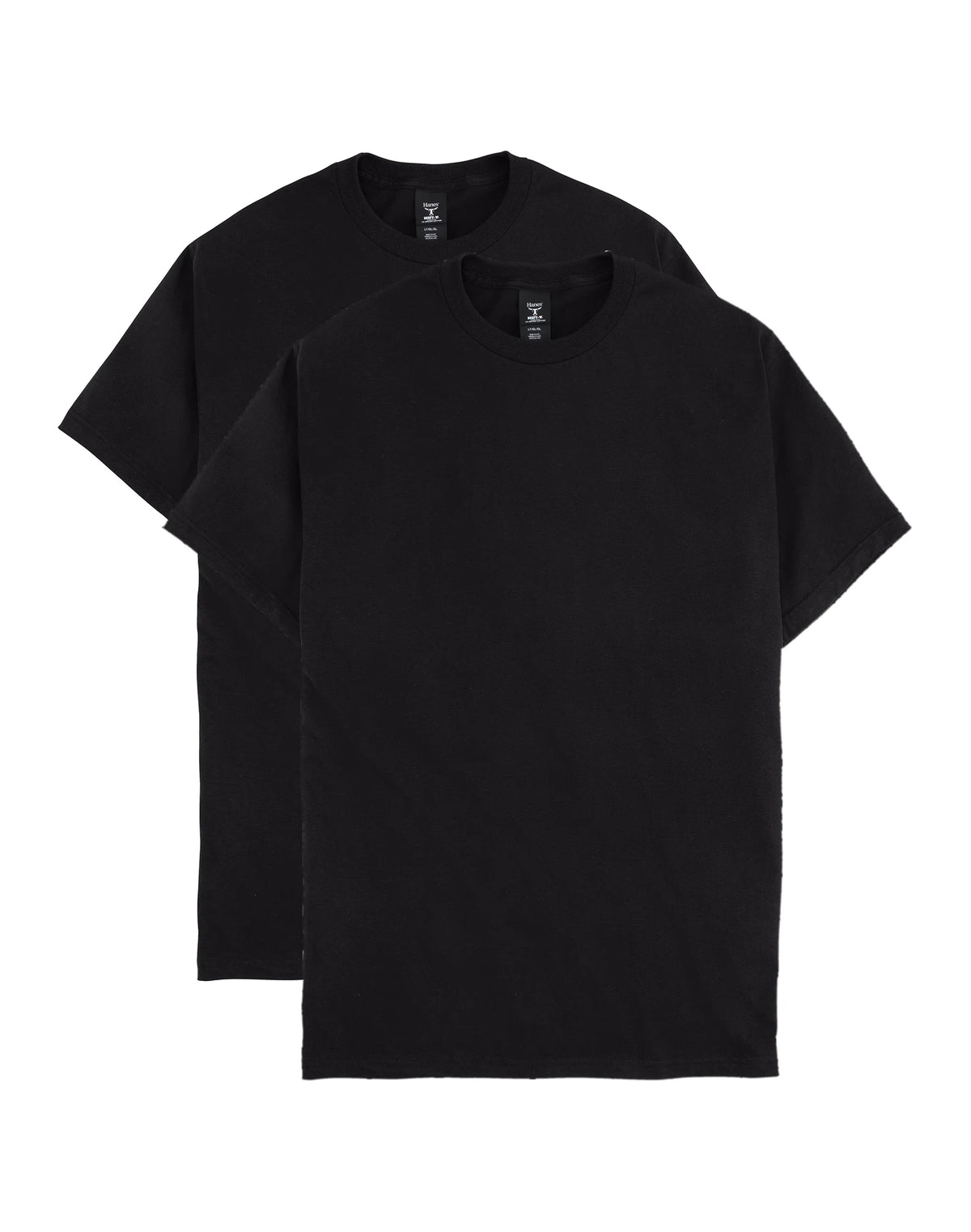 Hanes Beefy-T Men's Heavyweight Cotton T-Shirt, Value 2-Pack (Big &amp; Tall Sizes)